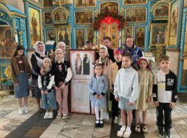 В День славянской письменности и культуры юные прихожане Покровского собора города Невинномысска прикоснулись к истокам родного слова