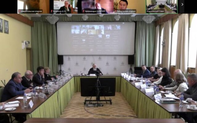 Ответственный за развитие книгораспространения в Ставропольской епархии принял участие в вебинаре Издательского совета РПЦ