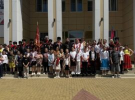 В Детско-юношеском центре Новоалександровска состоялось открытие лагеря «Казачий стан»