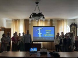 В храме Успения Божией Матери города Ставрополя состоялся показ документального фильма – «Святой Крест Буденновска»