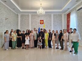 Благочинный Новоалександровского округа принял участие во встрече с вдовами военнослужащих