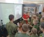 Казачата Архиерейского казачьего конвоя приняли участие в патриотическом часе «Пусть поколения знают»