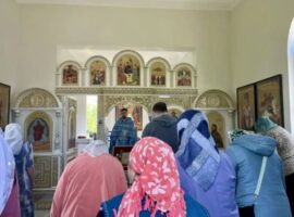 В храме Владимирской иконы Божией Матери села Водораздел торжественно отметили престольный праздник